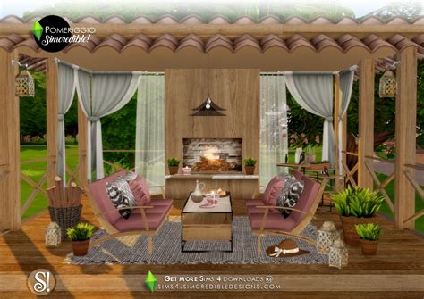 Simcredible Designs Clarity Outdoor • Sims 4 Downloads