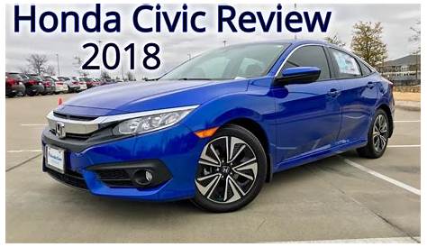 Start Up And Review | 2018 Honda Civic EX-T Review - YouTube