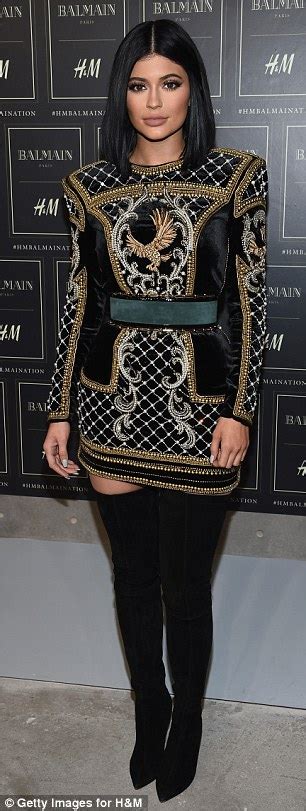 Kylie Jenner Steals The Spotlight In Mini Dress At Balmain Show In Nyc