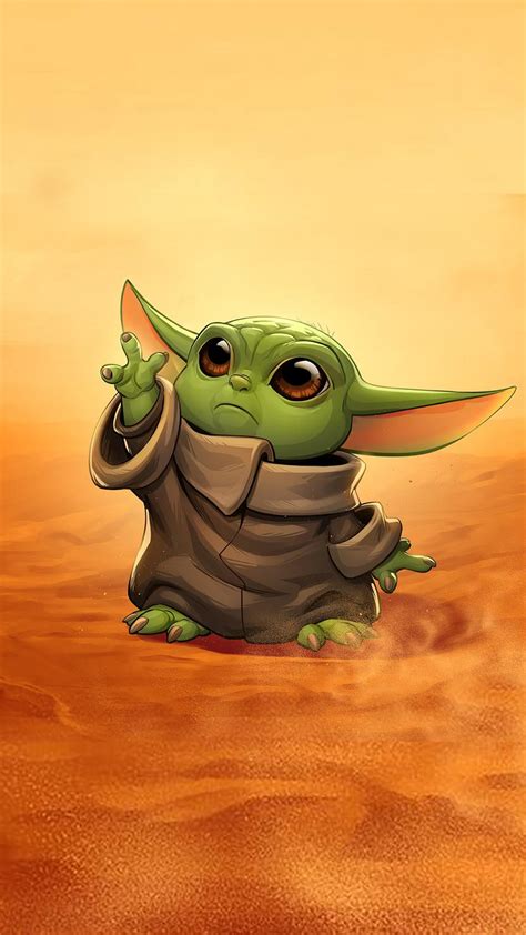 Cute Baby Yoda Wallpaper Free Download