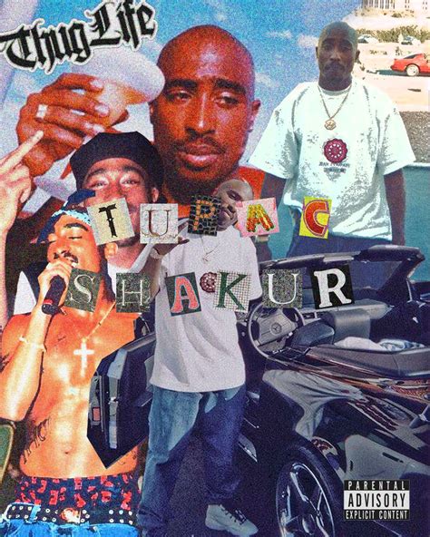 Tupac Shakur Collage Aesthetic Tupac Wallpaper Tupac Art Tupac Poster