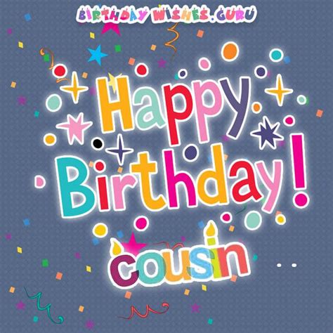 Birthday Wishes for Cousin Beautiful Birthday Wishes for A Cousin | Cousin birthday, Birthday ...