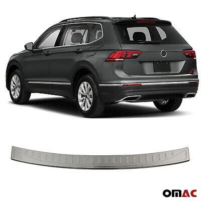 Fits Vw Tiguan Chrome Rear Bumper Guard Trunk Sill Protector