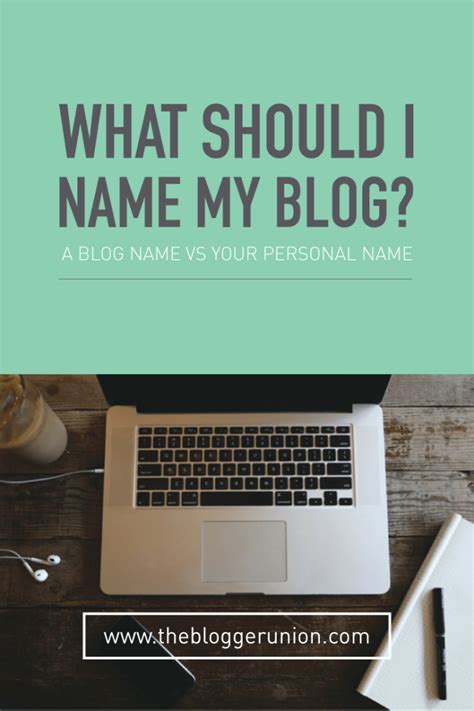 What should i name my blog. What Should I Name My Blog? - The Blogger Union | About me ...