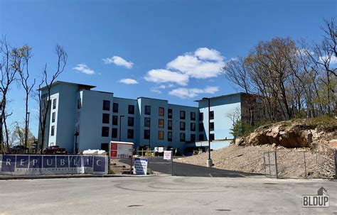 Exterior Work Ongoing For Dual Brand Hotel In Wrentham Bldup