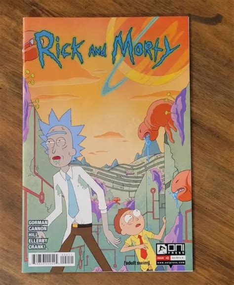 Rare Rick And Morty Comic Book Issue 2 1st Printing Oni 2015 54