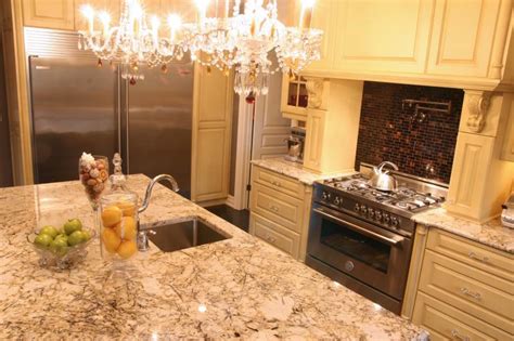 Granite is found in many patterns and colors, you're sure to find something that you'll like and that will. Persian Pearl Granite Countertop