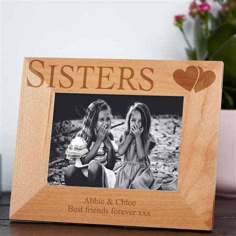 Personalized Frame Sibling Ts Picture Frame Brother Sister Frame