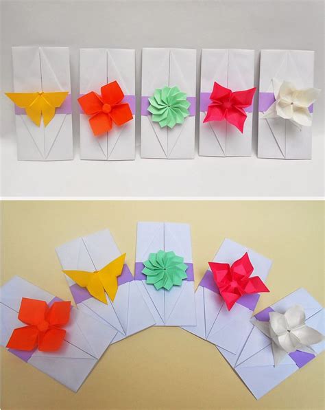 Mas Origami Sobres En Origami 2 Origami Crafts Origami Cards