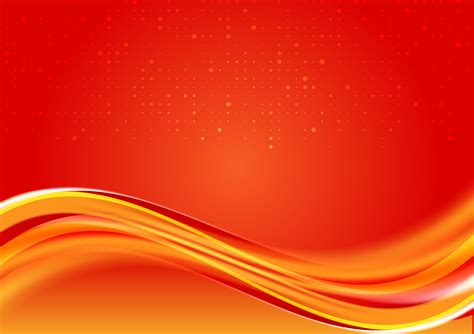 Beautiful Abstract Wave Red Color Background With Copy Space For Your