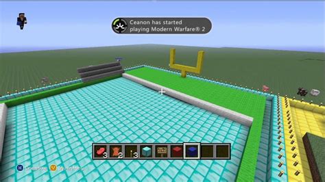 Minecraft: Quick Build Challenge Football Stadium - YouTube