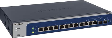 Netgear Xs512em Switch 12 Port 10 Gigabit Ethernet Managed At