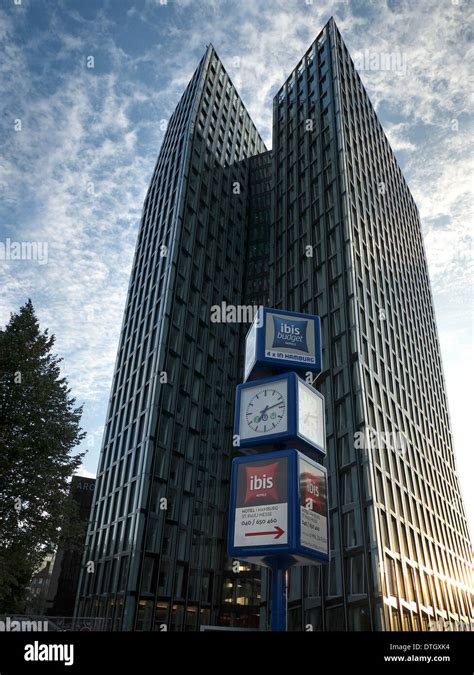 Office Building Dancing Towers In Hamburg St Pauli Reeperbahn