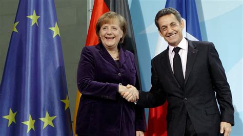 Treffen Mit Sarkozy Merkel Will Finanzmarktsteuer Light Der Spiegel