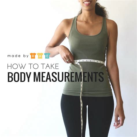 How to take body measurements — Made by Rae