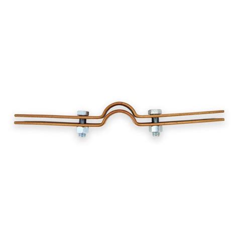 1 14 Copper Coated Standard Riser Pipe Clamp 6400 0125pc
