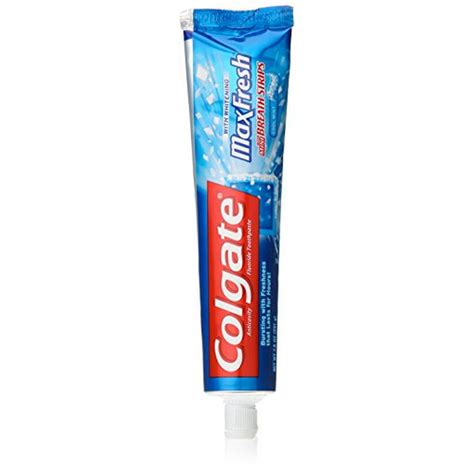 6 Pack Colgate Max Fresh Cool Mint Toothpaste Mini Breath Strips 78 Oz