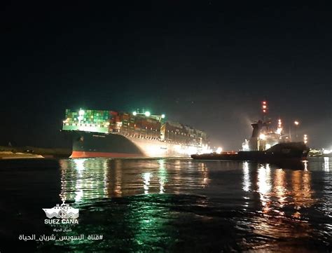 Jun 25, 2021 · ship ever given, one of the world's largest container ships, is seen in great bitter lake after it was fully floated in suez canal, egypt march 29, 2021. Ever Given Ship Blocking Suez Canal Successfully Freed ...