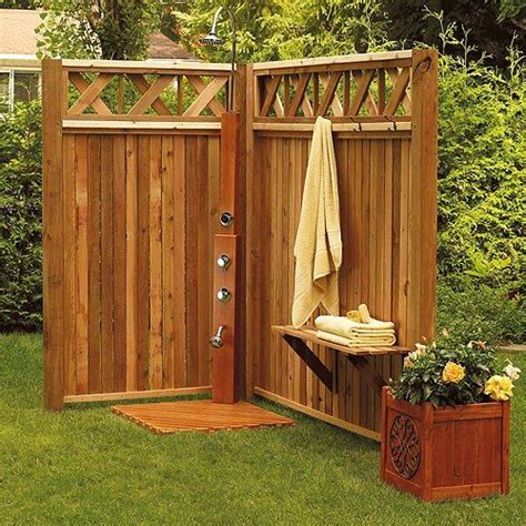 17 Best Images About Outdoor Shower Stalls On Pinterest