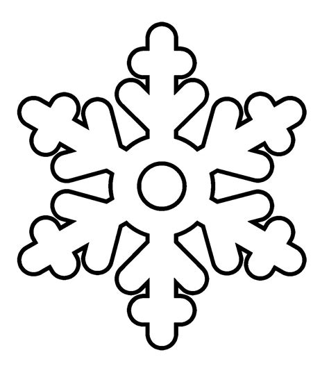 Simple Snowflake Drawing At Getdrawings Free Download