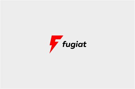 100+ single letter logo design from a to z | design with red. Universal letter F logo. Flash sign. ~ Logo Templates ...