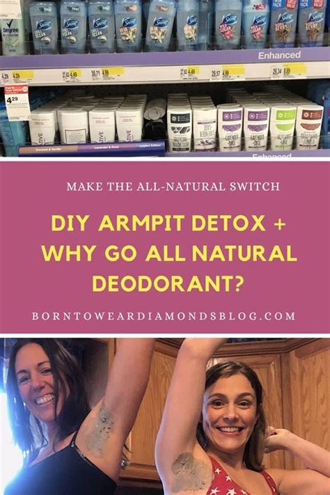 Diy Armpit Detox Paste Wellness Armpit Detox All Natural Deodorant