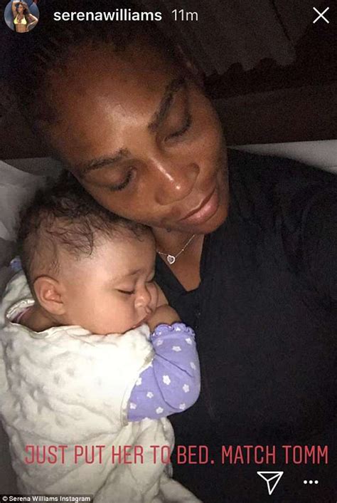 Serena Williams Has A Moment With Olympia After French Open Victory