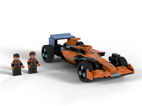 Lego Moc Lego Mclaren Mcl36 2022 F1 Lando Norris And Daniel Ricciardo
