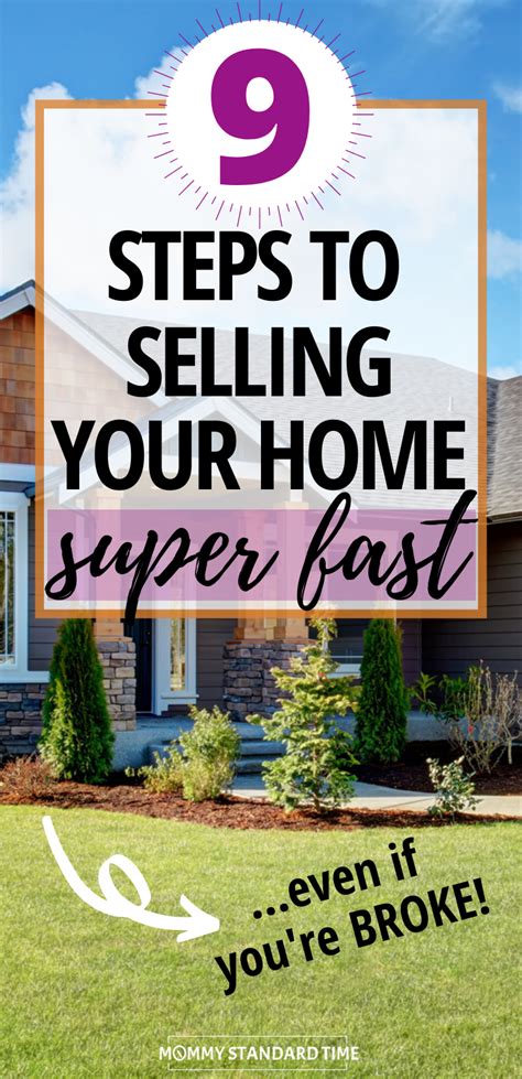 How To Sell Your House Fast Mommy Standard Time Sell Your House