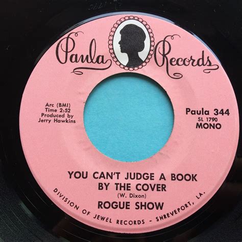 Cant judge a book by lookin at the cover. Rogue Show - You can't judge a book by the cover - Paula - Ex