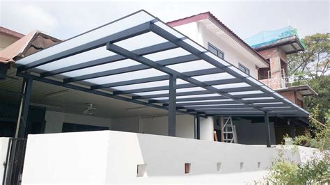 Polycarbonate Roof Contractor Ace Awnings Desain Atap Lis Dinding