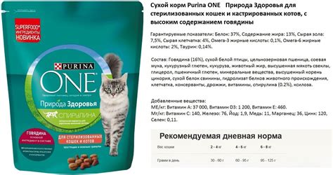 Purina One Пурина Ван обзор корма для кошек состав отзывы