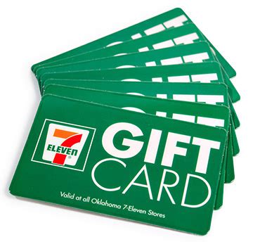 Check out gift cards at 7 11 on top10answers.com. Gift Cards » 7-Eleven Oklahoma