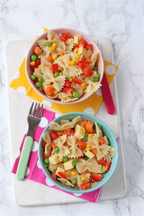 Easy Pasta Salad For Kids My Fussy Eater Healthy Kids Recipes