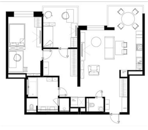 House layouts image by aurora borealis on app 80m2 | Floor ...