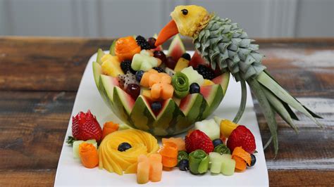 How To Cut Fruit Decoratively