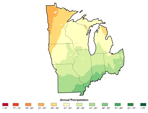 Climate Map Of Midwest Region