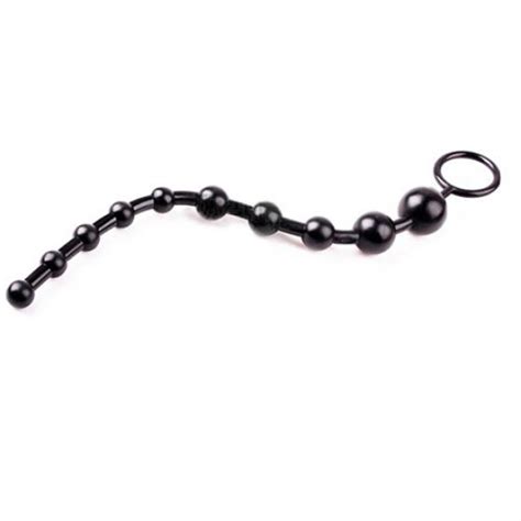 buy orgasm vagina plug play pull ring ball silicone anal beads chain adult sex toy at affordable