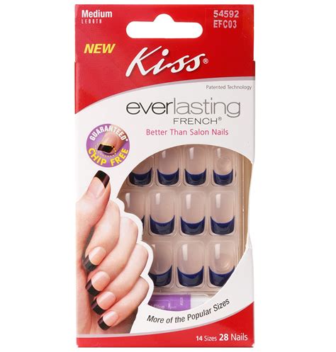 Kiss Everlasting French Manicure Fake Nails Ultra Comfort