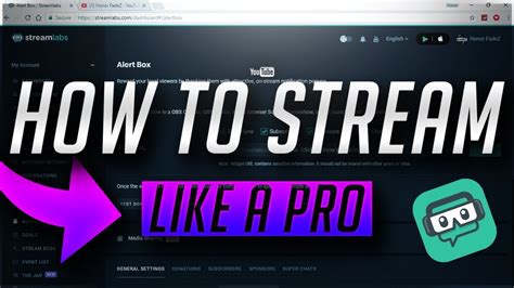 How To Stream Like A Pro Using OBS YouTube