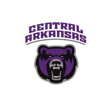 Central Arkansas Bears Logo Svgprinted