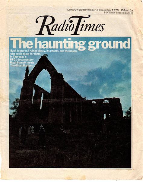 The case is explored in bbc podcast the battersea poltergeist. Radio Times front cover for the classic 1975 BBC 'The # ...
