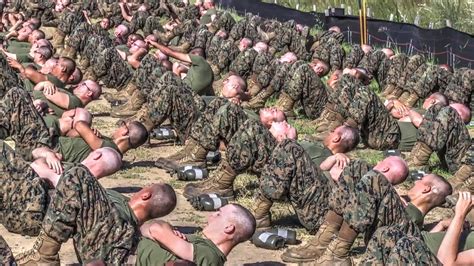 United States Marine Corps Recruit Training — Physical Training Youtube