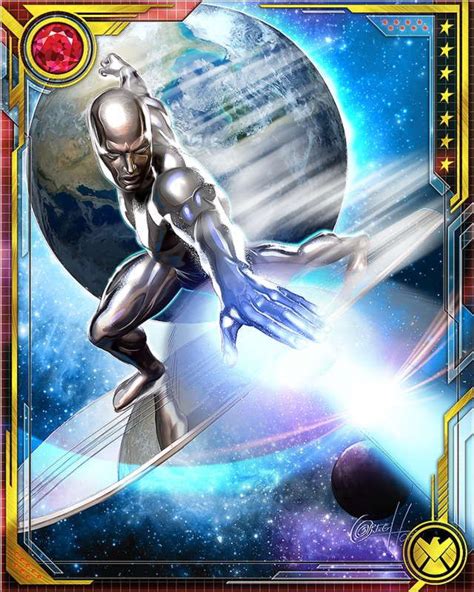 Sky Rider Silver Surfer Silver Surfer Marvel Cards Surfer