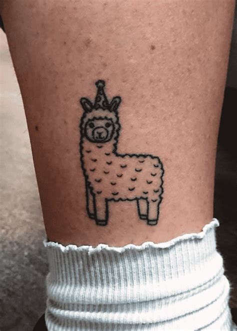 Llama Tattoo Designs