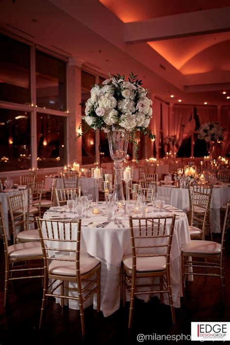 Romantic Wedding Receptions Wedding Tables Tall Wedding Centerpieces