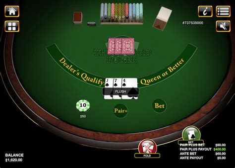 After the cards are dealt, determine if you wish to play or fold. 3 Card Poker - Play Three Card Poker for Free or Real Money