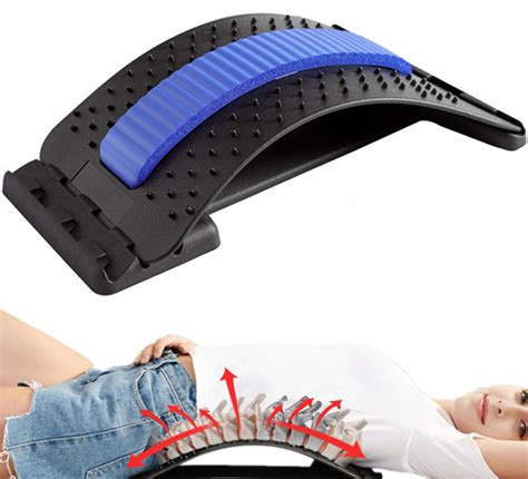 Buy Back Stretcher Ravizat Lumbar Stretching Device With 3 Adjustable