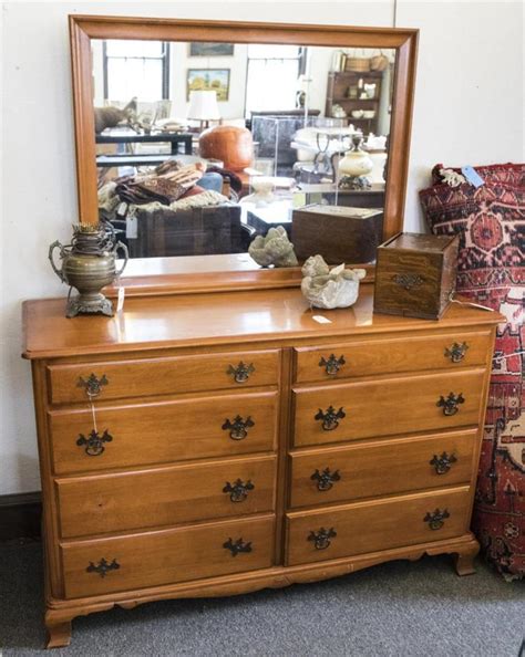 {base finish=black | wood finish=smoky the sophistication of a danish modern dresser would be a perfect match for any space because of. Modern blonde wood eight drawer dresser with mirror