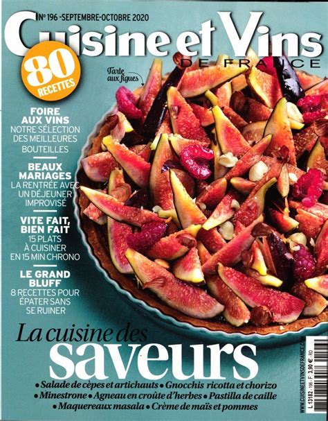 Abonnement Cuisine Et Vins De France Intermagazines